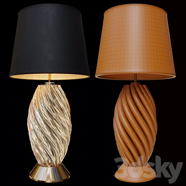Table lamp Light Vargov 3D Model