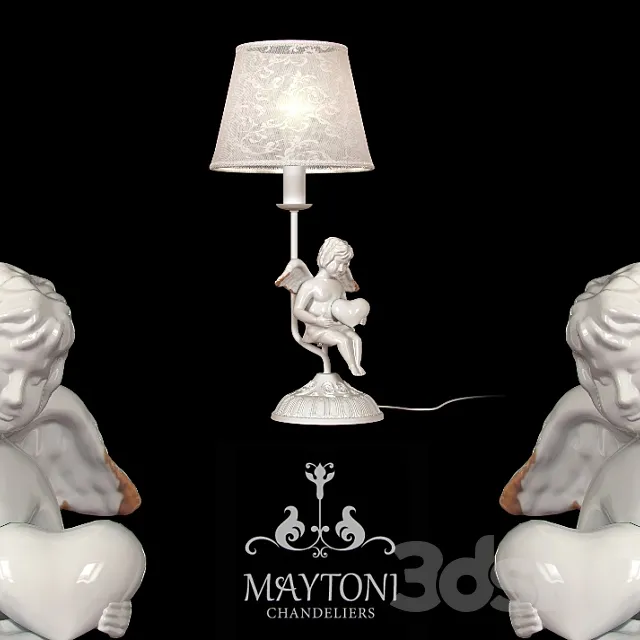 Table lamp Maytoni ARM392-11-W 3DModel