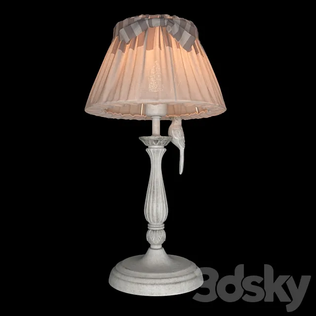 Table lamp Maytoni Bird ARM013-11-W 3DModel Table lamp Maytoni Bird ARM013-11-W 3DModel