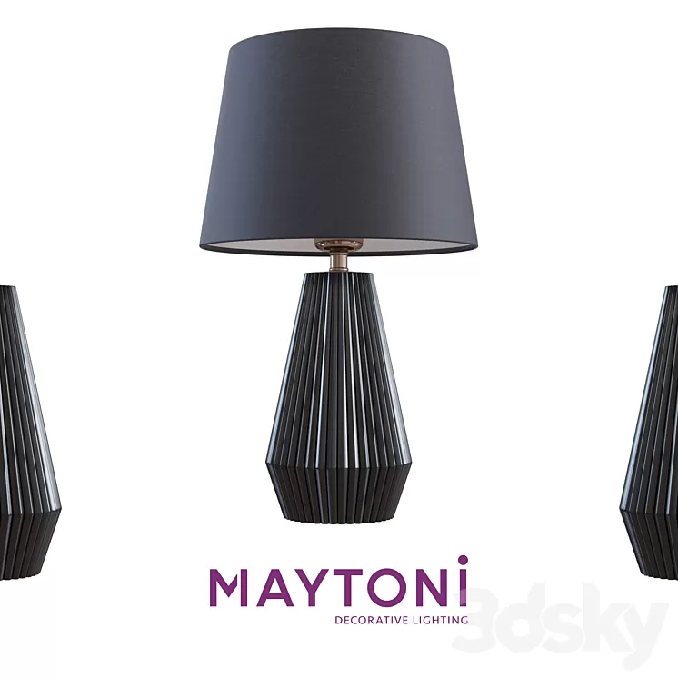 Table lamp Maytoni Z181-TL-01 3D Model Table lamp Maytoni Z181-TL-01 3D Model