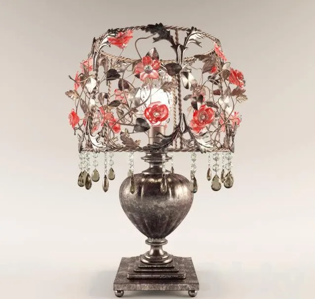 Table lamp Mechini 3D Model Table lamp Mechini 3D Model