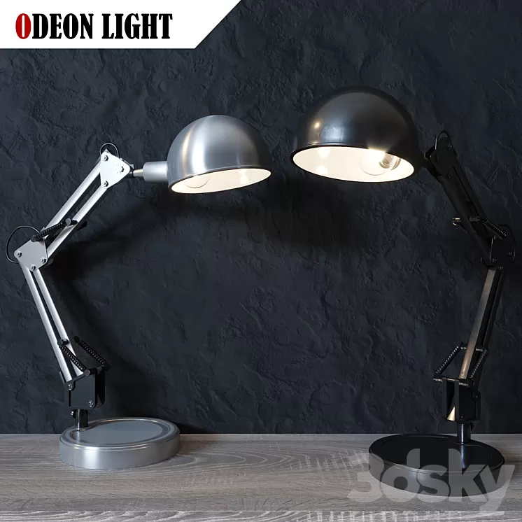 Table lamp Odeon Light 2323 / 1T Iko and Odeon Light 2324 / 1T Iko 3D Model Table lamp Odeon Light 2323 / 1T Iko and Odeon Light 2324 / 1T Iko 3D Model
