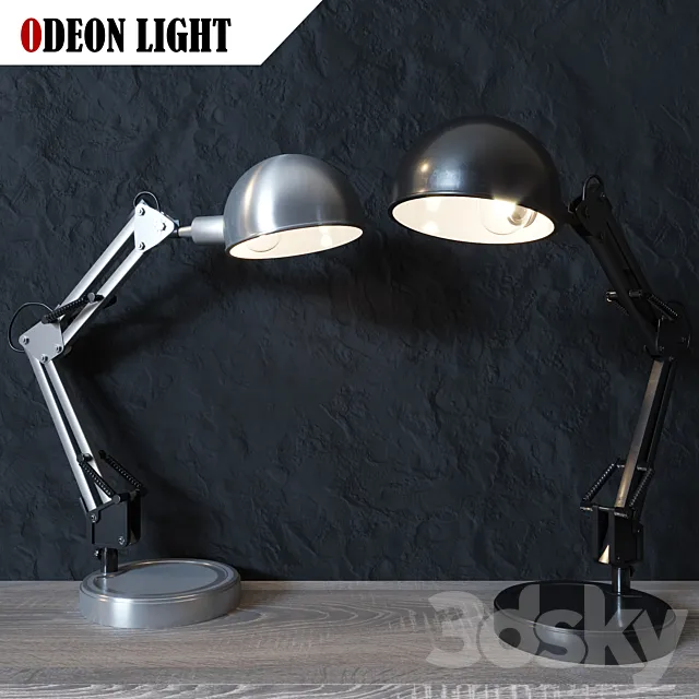 Table lamp Odeon Light 2323 _ 1T Iko and Odeon Light 2324 _ 1T Iko 3DModel Table lamp Odeon Light 2323 _ 1T Iko and Odeon Light 2324 _ 1T Iko 3DModel