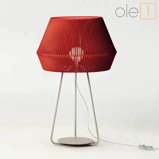 Table lamp Ole Banyo 3D Model Table lamp Ole Banyo 3D Model