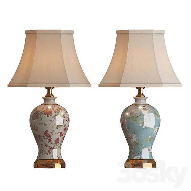 Table lamp rash 3DModel