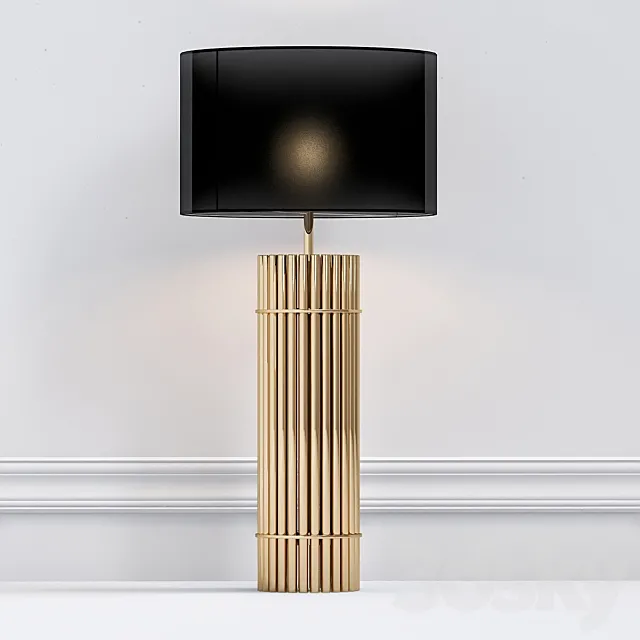 Table Lamp Reef Eichholtz 3D Model Table Lamp Reef Eichholtz 3D Model
