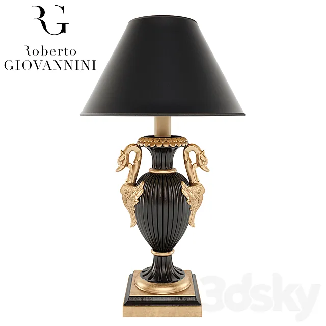 Table lamp Roberto Giovannini _ Chelini 3D Model Table lamp Roberto Giovannini _ Chelini 3D Model