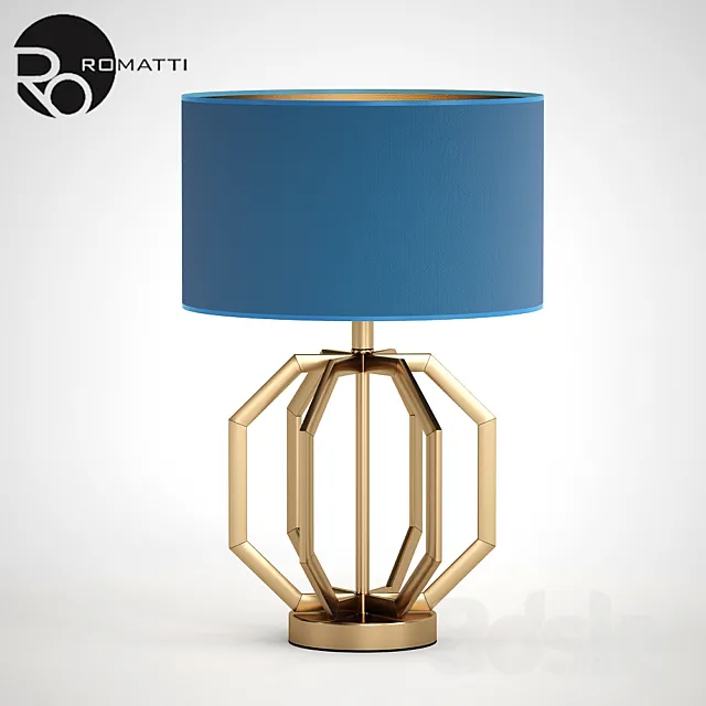 Table lamp Romatti Mersey 3D Model Table lamp Romatti Mersey 3D Model