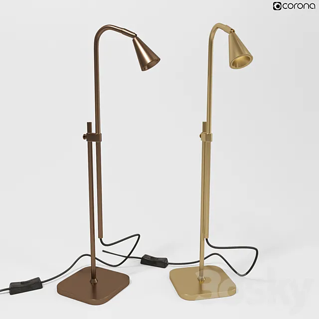 Table lamp Roslyn 3D Model Table lamp Roslyn 3D Model