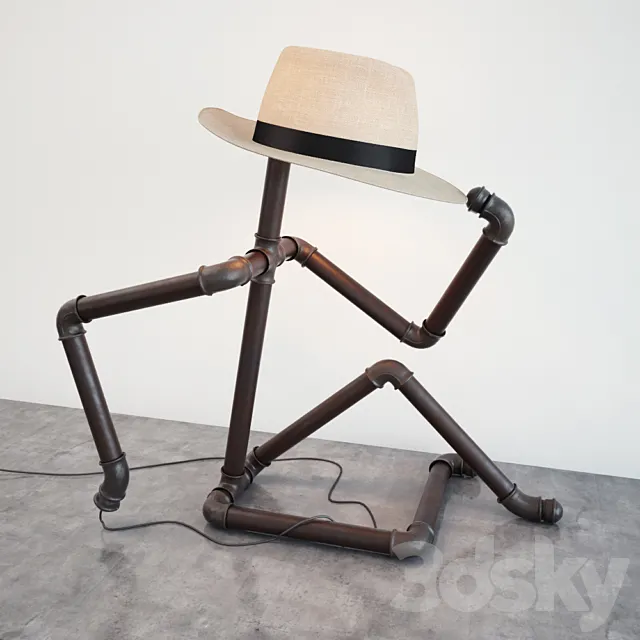 Table lamp “Style” 3D Model Table lamp “Style” 3D Model