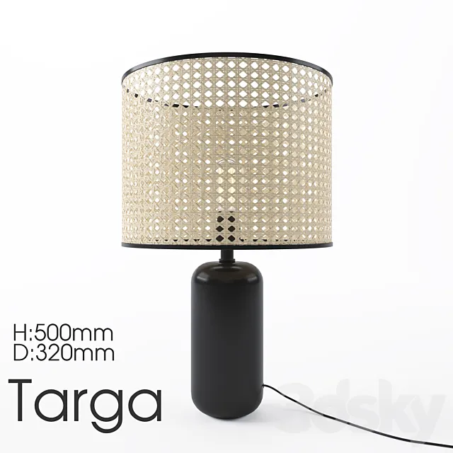 Table lamp Targa 3DModel Table lamp Targa 3DModel