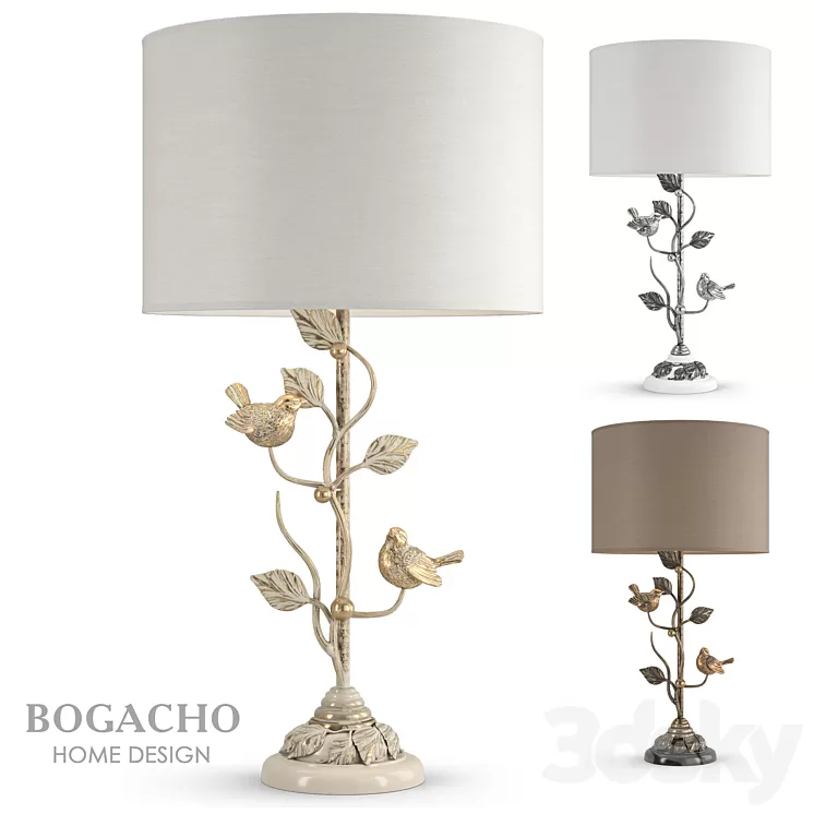 Table lamp Terra Spring Vintage 3D Model Table lamp Terra Spring Vintage 3D Model