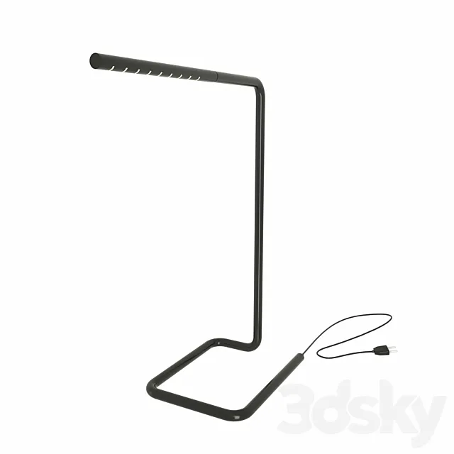 Table lamp THONET 3D Model Table lamp THONET 3D Model