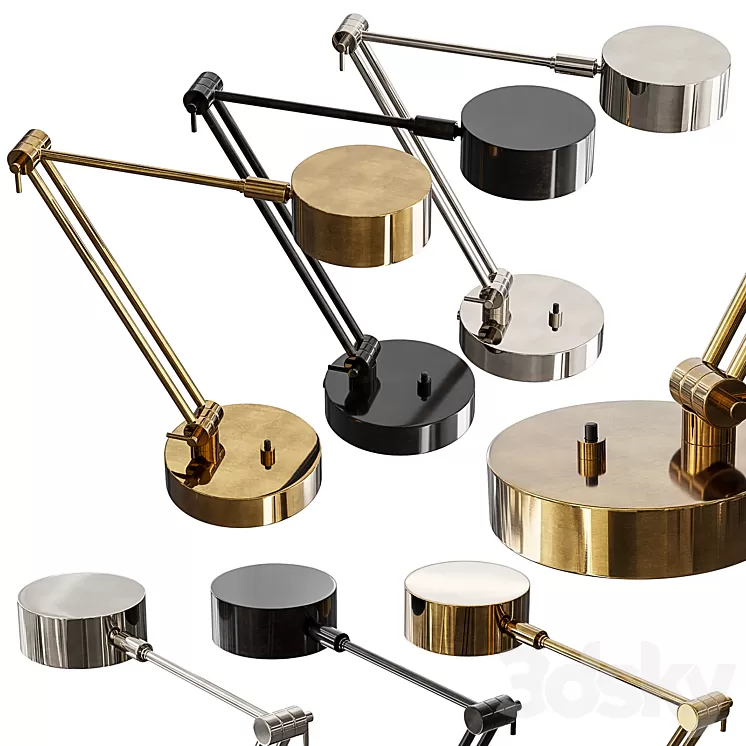 Table lamp Vaughan Faringdon 3D Model Table lamp Vaughan Faringdon 3D Model