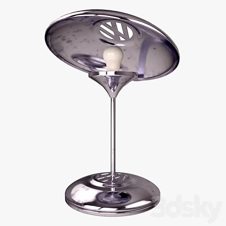 Table lamp Volkswagen 3D Model Table lamp Volkswagen 3D Model