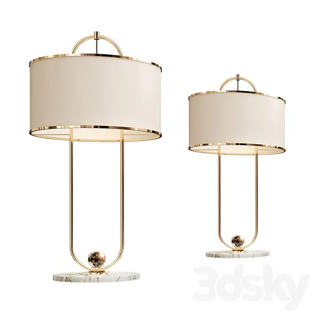 table lamp01 3D Model