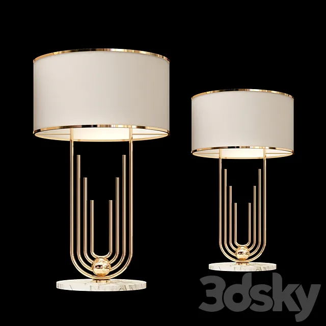 table lamp05 3DModel