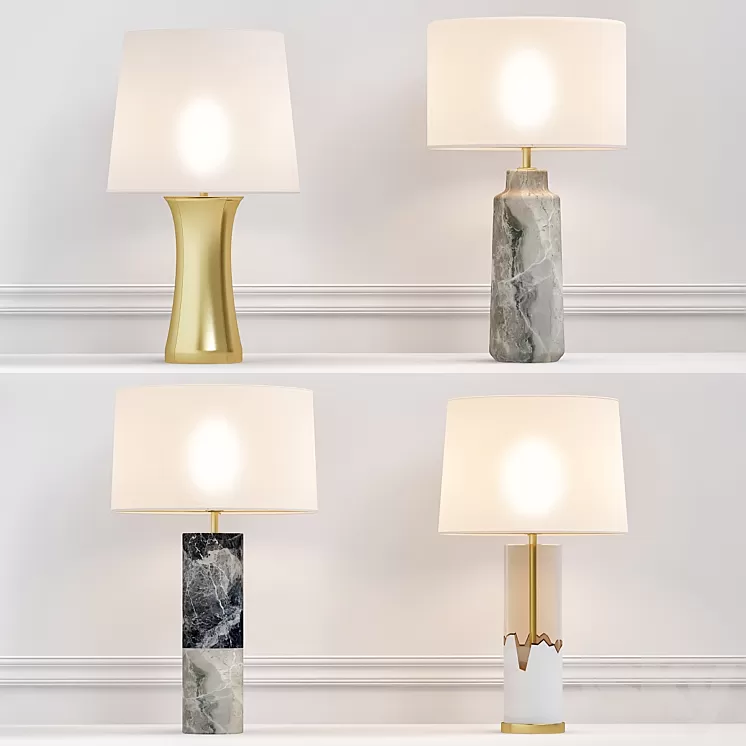 Table lamp_2 3D Model Table lamp_2 3D Model