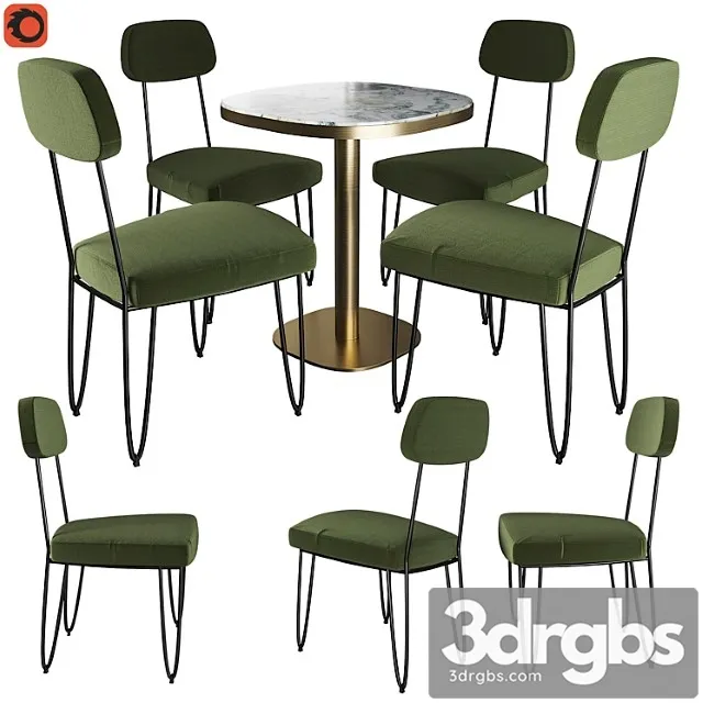 Table lixfeld am.pm chair daffo la redoute 2 3D Model Download
