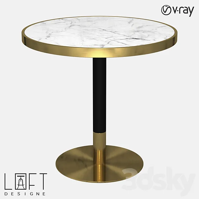 TABLE LoftDesigne 60830 model 3D Model