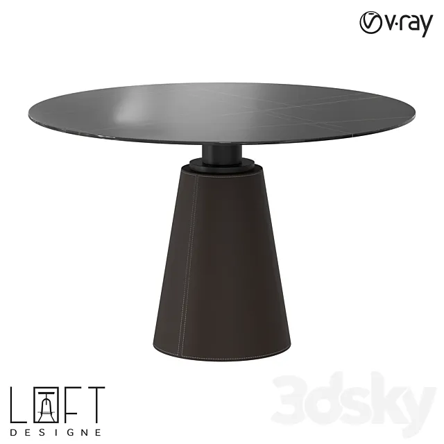 Table LoftDesigne 60856 model 3D Model Table LoftDesigne 60856 model 3D Model