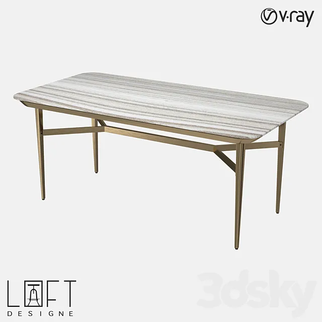 Table LoftDesigne 6692 model 3D Model