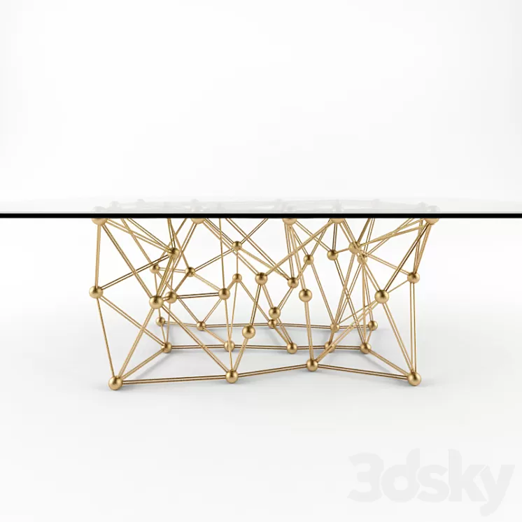 Table Malecule (Worlds away) 3D Model Table Malecule (Worlds away) 3D Model