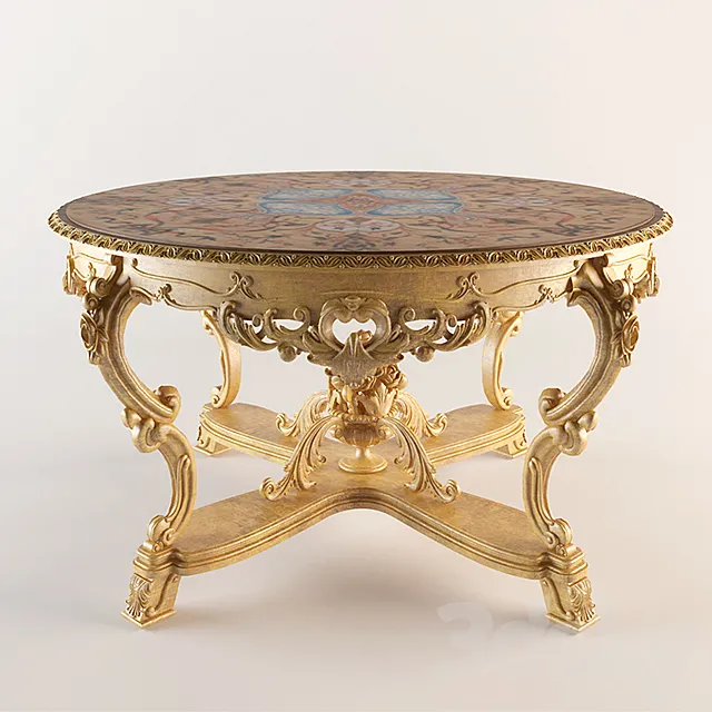 Table MERCURY Carlo Asnaghi Elegance 3D Model