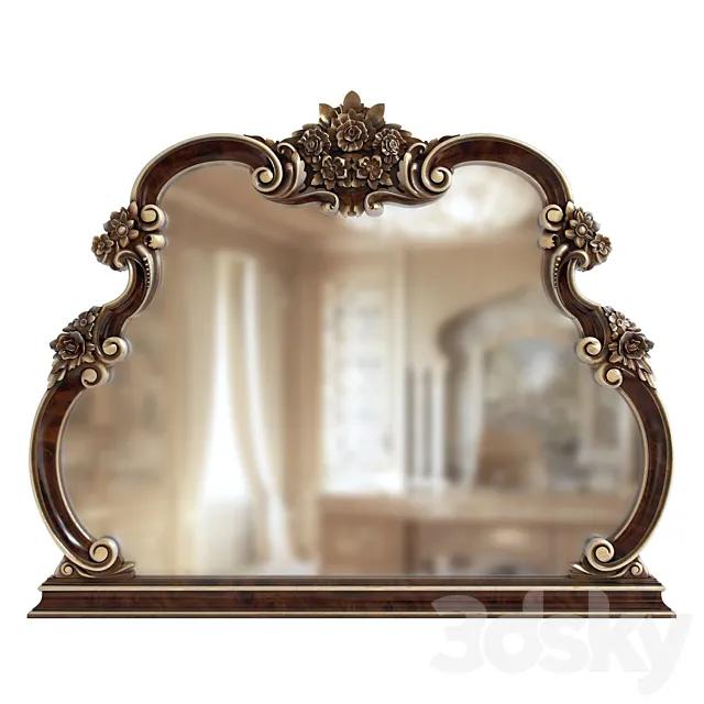 Table mirror 3D Model