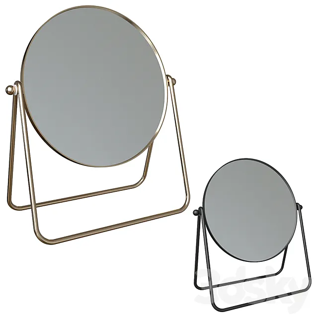 Table mirror from H&M home 3D Model Table mirror from H&M home 3D Model