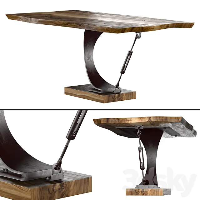 Table NZ1 3DModel Table NZ1 3DModel