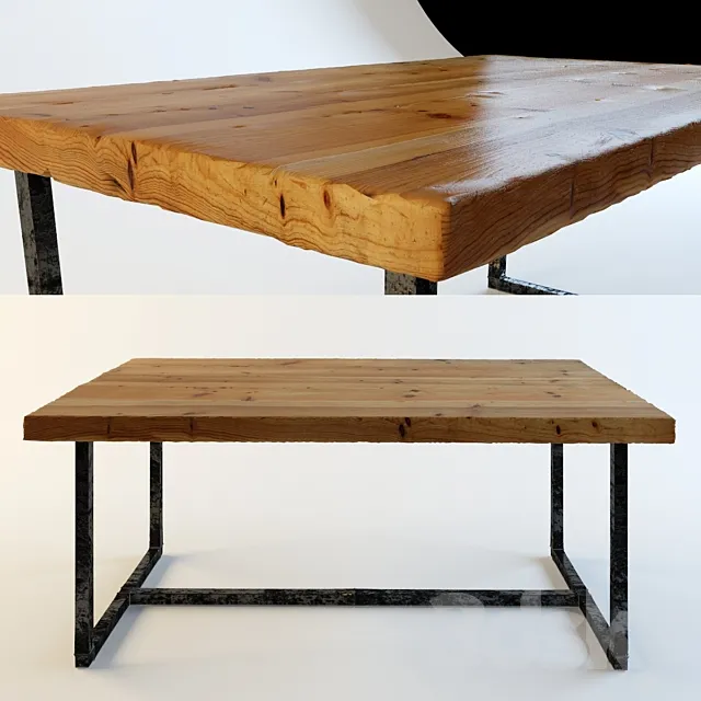 Table of beam 3D Model