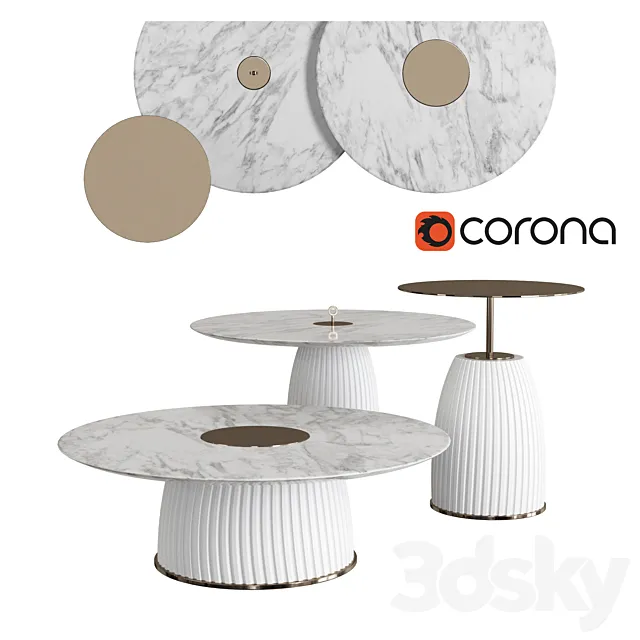 Table Paolo Castelli DIONE 3DModel