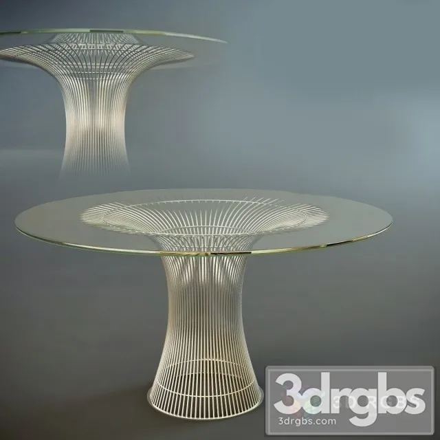 Table Platner 3D Model Download