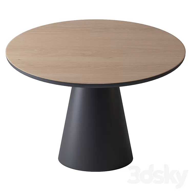 Table round Cone 3D Model Free Download