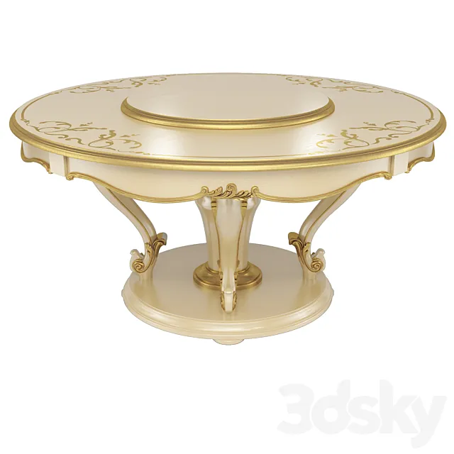 Table round Frandiss. New Coll. C 2017 3D Model Table round Frandiss. New Coll. C 2017 3D Model