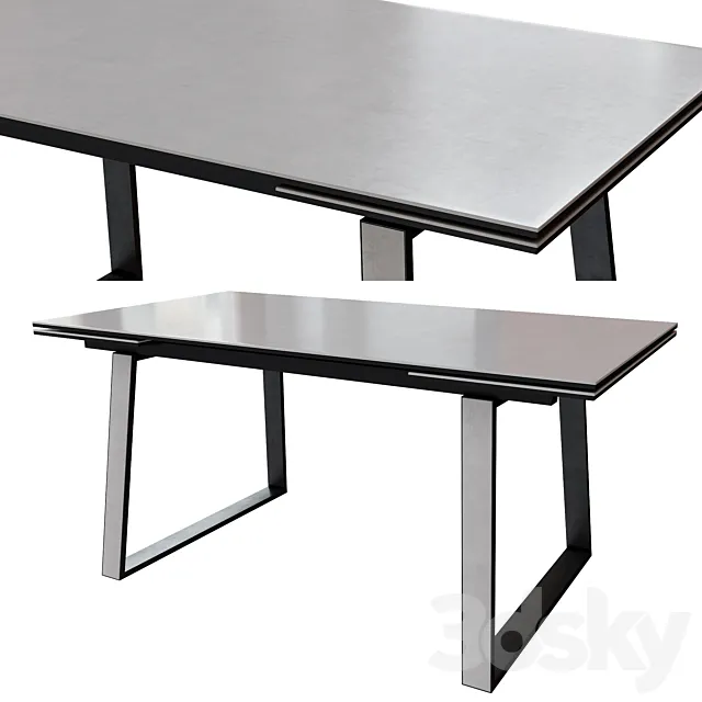Table Rovena 160 3D Model Table Rovena 160 3D Model