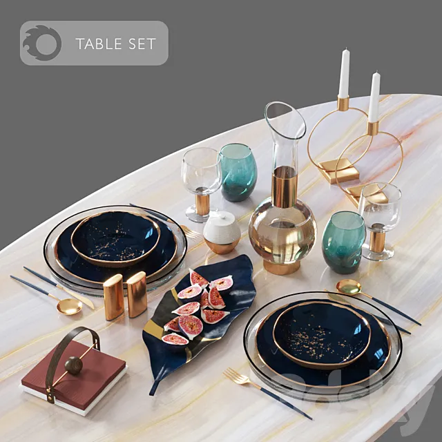 Table serving 3DModel