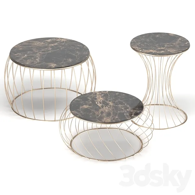 Table set 3DModel