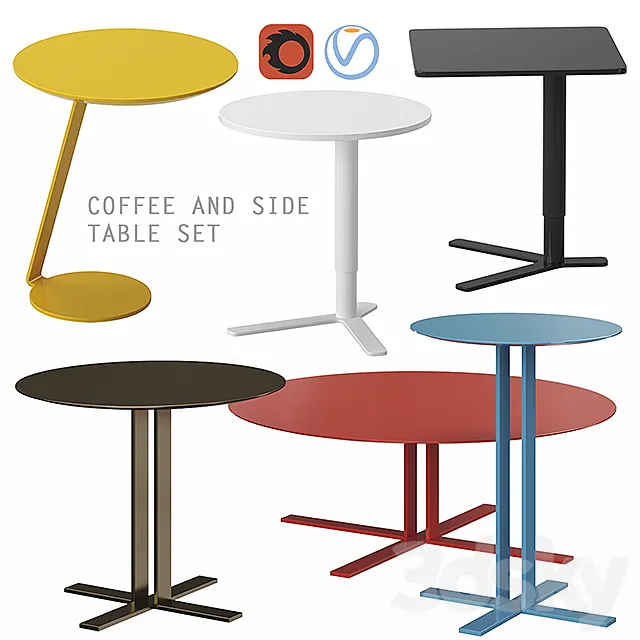Table set 3DModel