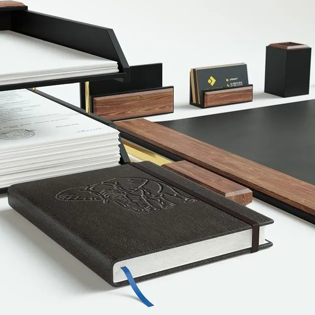 Table set for a manager 3D Model Table set for a manager 3D Model