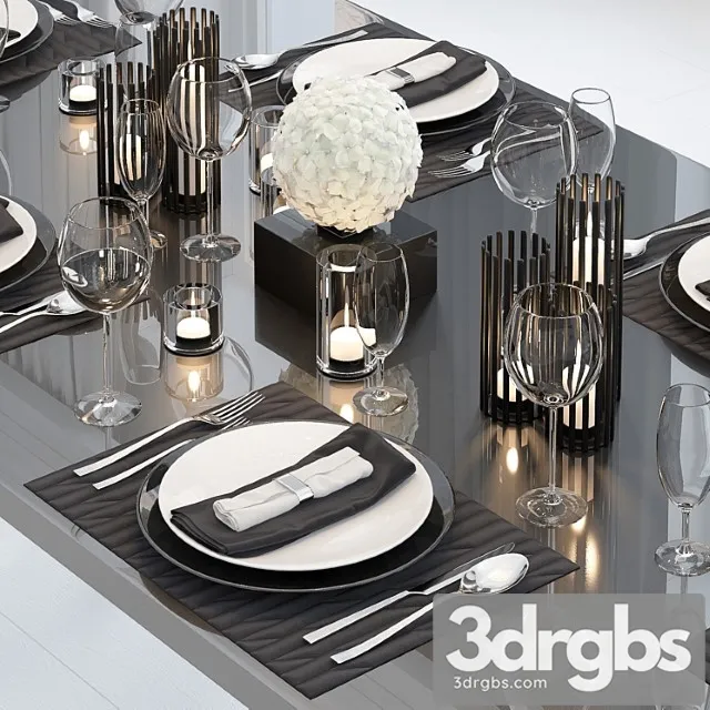 Table setting 2 22 3D Model Download