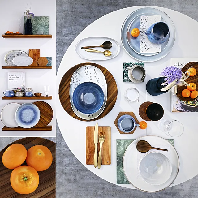 Table setting 3DModel
