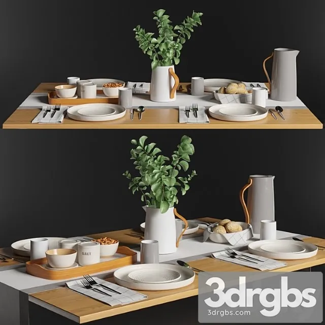 Table Setting Table Setting 2 2 3D Model Download