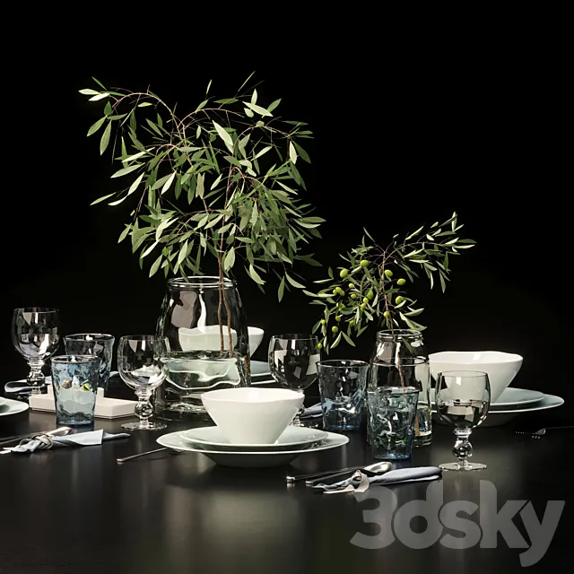 Table setting_1 3DModel