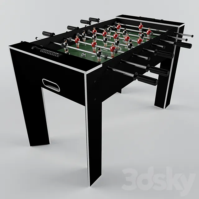 Table soccer 3D Model