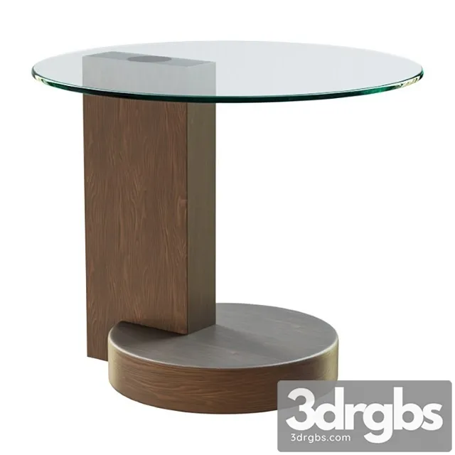 Table Staff Le607 B Walnut Coffee Table 3D Model Download