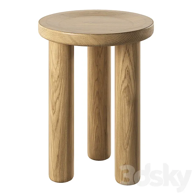 Table – stool MON from Kubi 3D Model