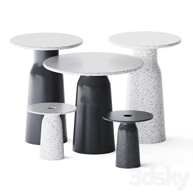 Table Tandem Collection by FdC 3D Model Table Tandem Collection by FdC 3D Model