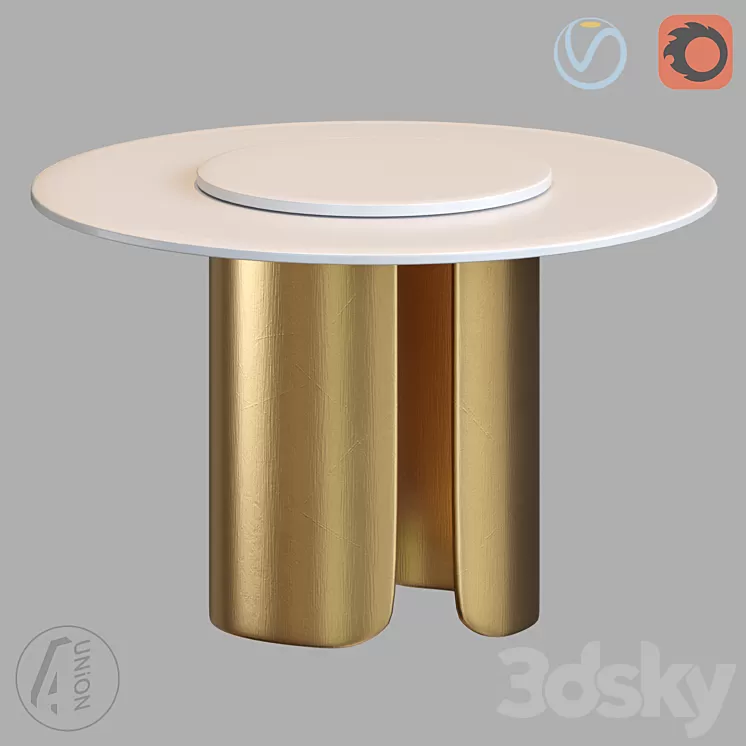 Table TB-0035 3D Model Table TB-0035 3D Model